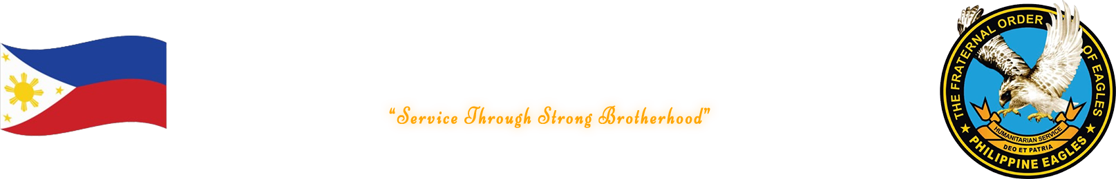 THE FRATERNAL ORDER OF EAGLES – PHILIPPINE EAGLES Logo